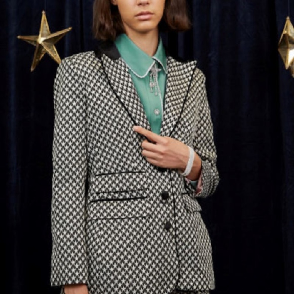 sister jane starry night blazer and trouser 2 piece suit set - Picture 3 of 8